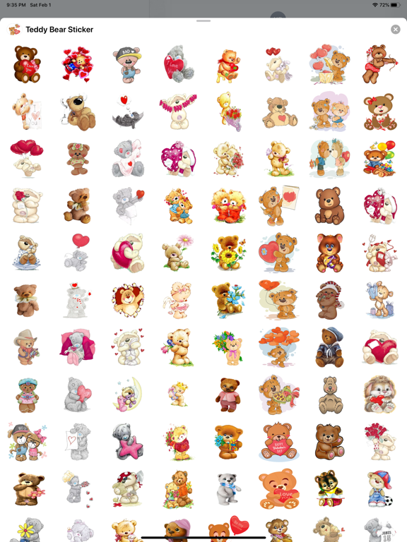 Screenshot #4 pour Teddy Bear Sticker