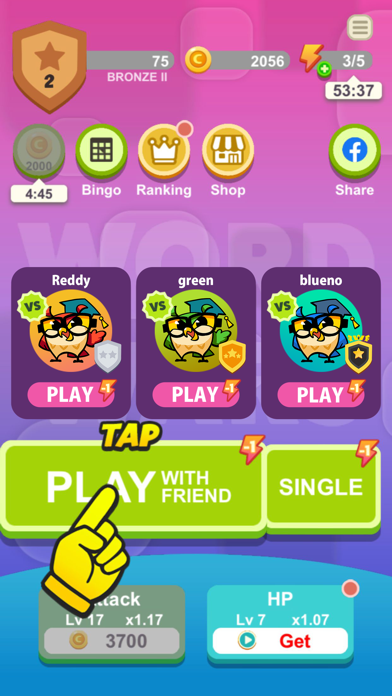 Screenshot #1 pour WORD×WARS
