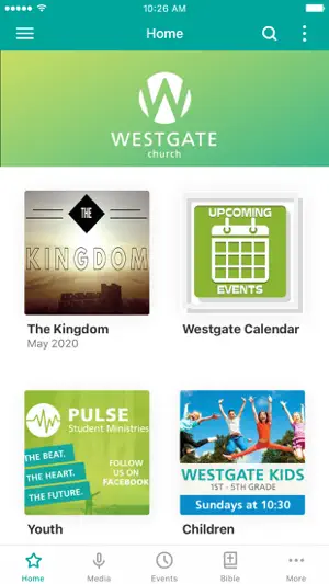 Westgate Church App screenshot 1