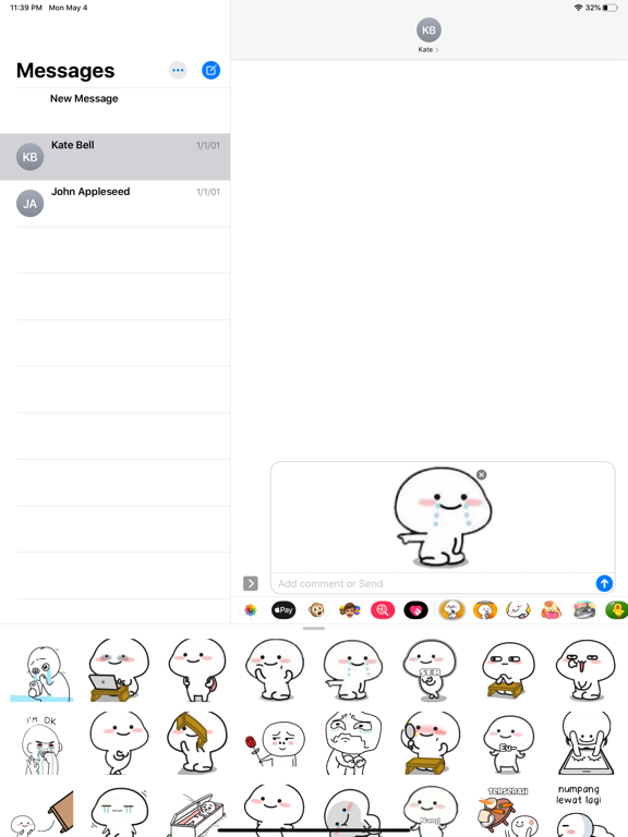 Screenshot #4 pour New Pentol Stickers Memes 4