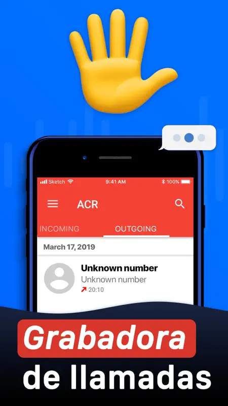 Call Recorder Grabadora de voz screenshot 1 of 8