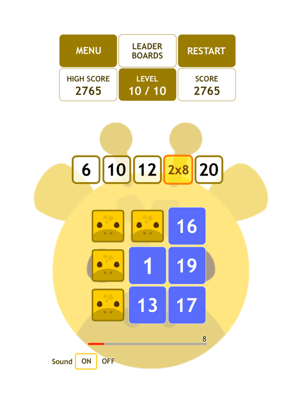 Screenshot #5 pour Tap the Multiples: Math Game