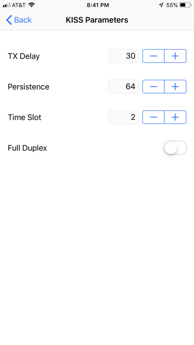 Mobilinkd Config App Screenshot