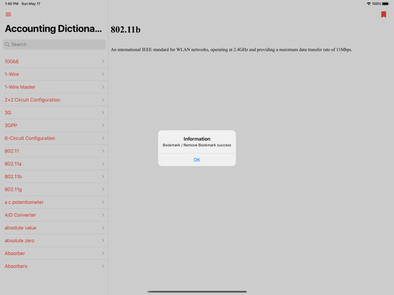 Screenshot #6 pour Electrical Dictionary Offline.