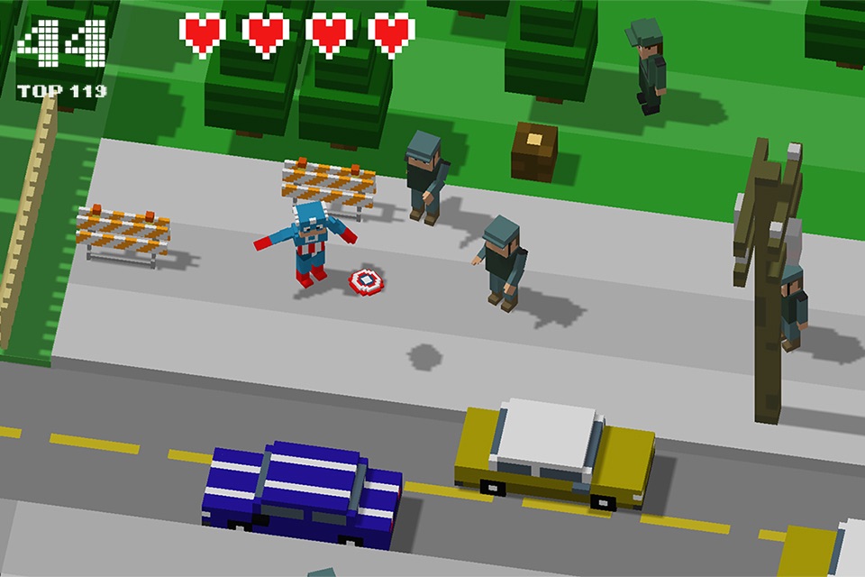 Crossy Heroes: Smashy Avengers screenshot 2