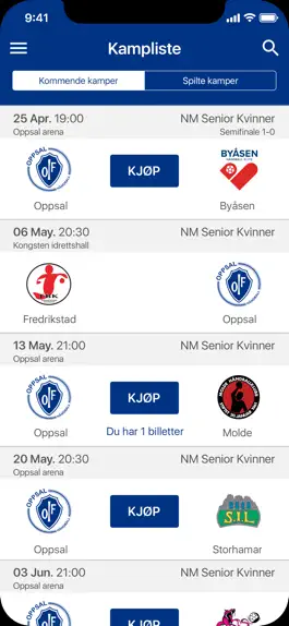 Game screenshot Oppsal Håndball apk