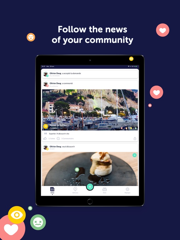 Chap'nGo iPad screenshot 4 - Social Networking app