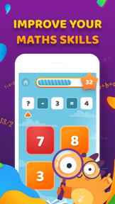 Nicola Maths educational games screenshot