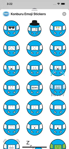Game screenshot Konburu Emoji Stickers hack