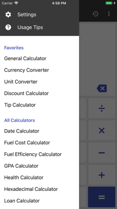 ClevCalc - Calculator screenshot 1