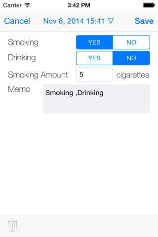 No Smoking ( Diary ) - náhled