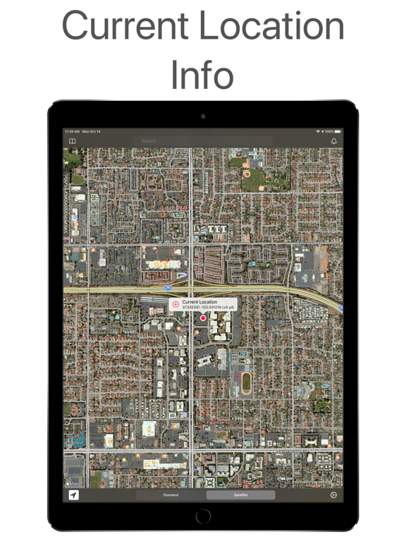 Maps+ iPad screenshot 5 - Navigation app