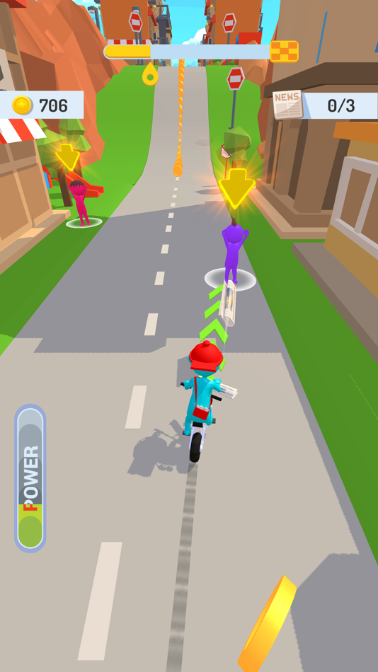 #3. Paper Throw! (iOS) 由: Nomadic Bear Games