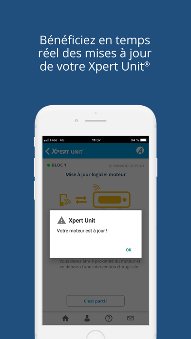 Xpert Unit® Screenshot