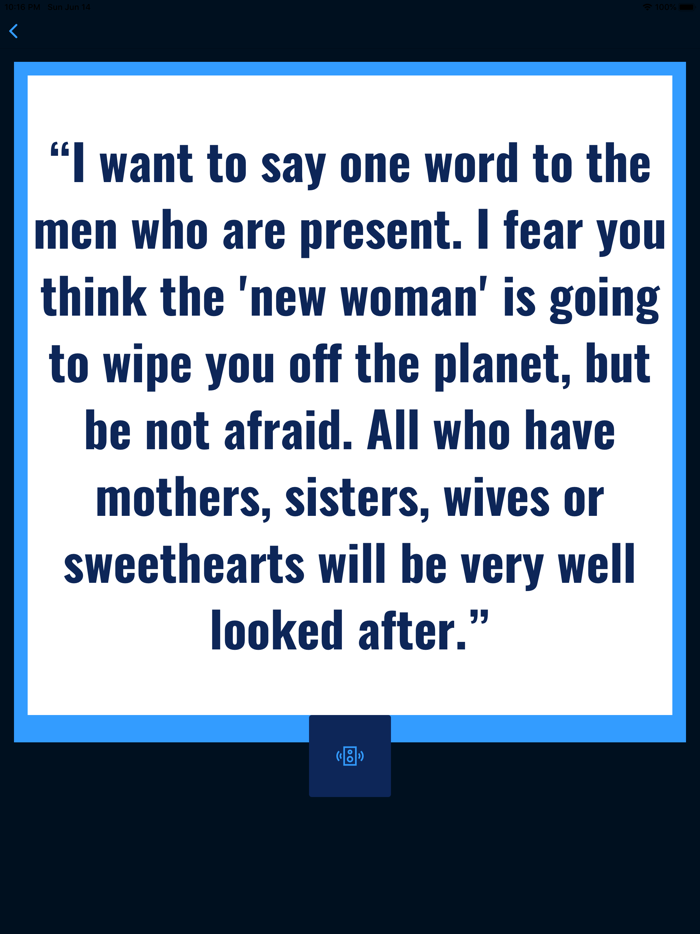 Elizabeth Cady Stanton Wisdom