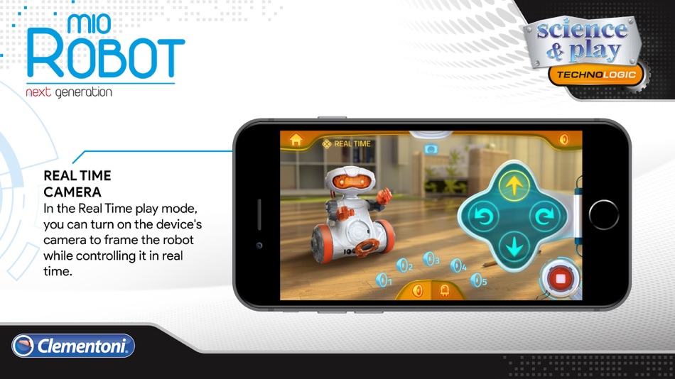 #4. Mio, The Robot (iOS) Podle: Clementoni S.p.A.