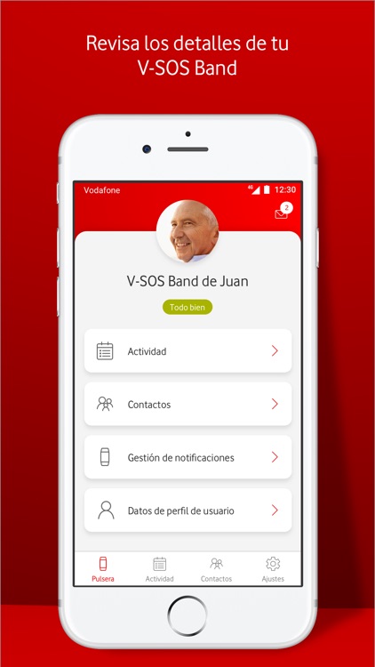 V-SOS Band by Vodafone