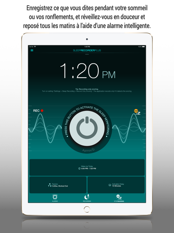 Screenshot #4 pour Sleep Recorder Plus Pro