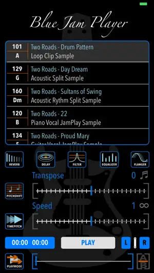 BlueJamPlayer screenshot 1