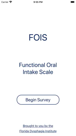 Game screenshot Functional Oral Intake Scale mod apk