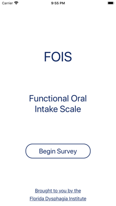 Functional Oral Intake Scale screenshot 1