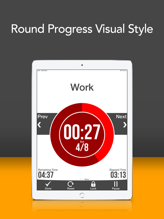 Circuit Training Timer Lite iPad screenshot 6 - Health & Fitness app