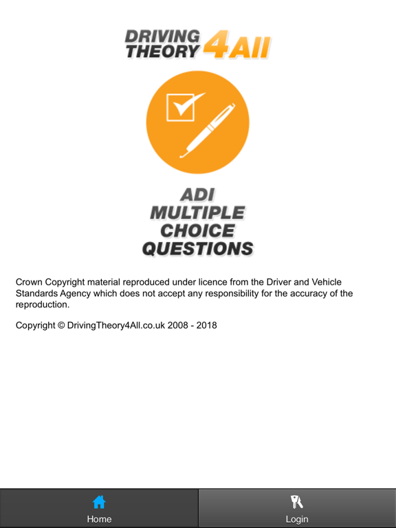 ADI Driving Theory Test 2019