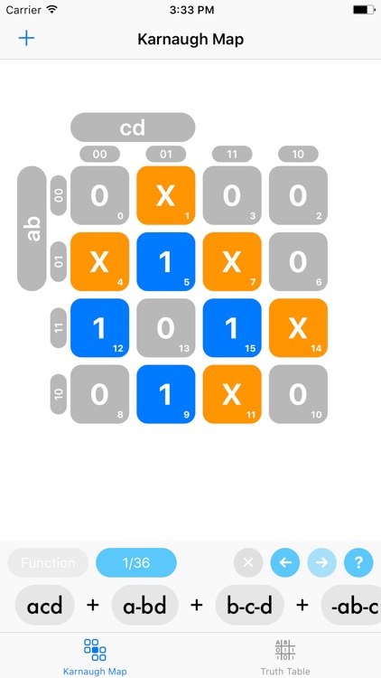 Karnaugh Map Advanced