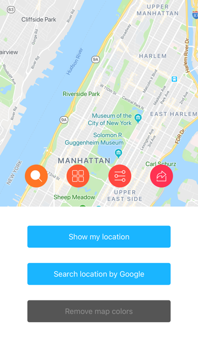 ArtMap - Make wallpaper by map screenshot 2