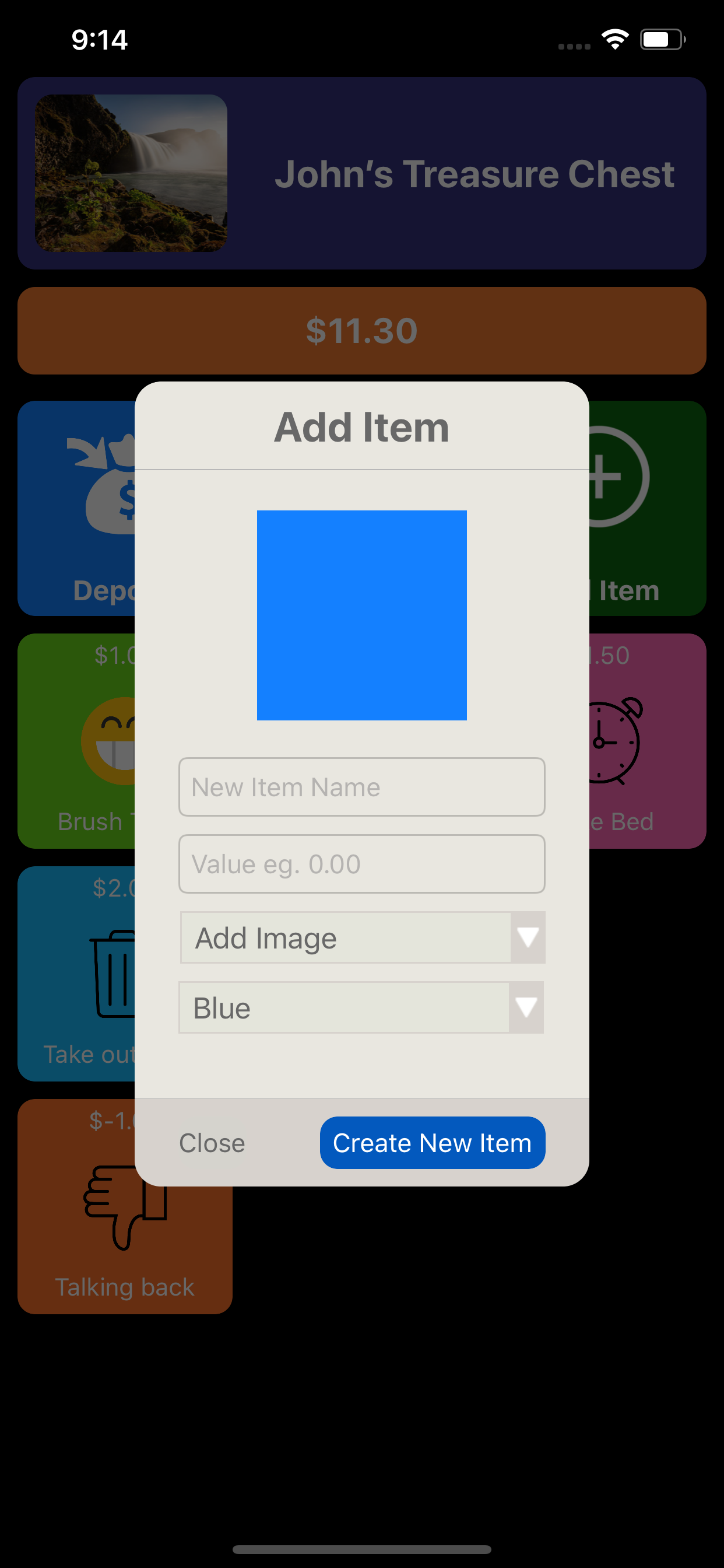 Treasure Chest App