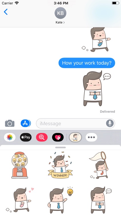 Office Boss Stickers