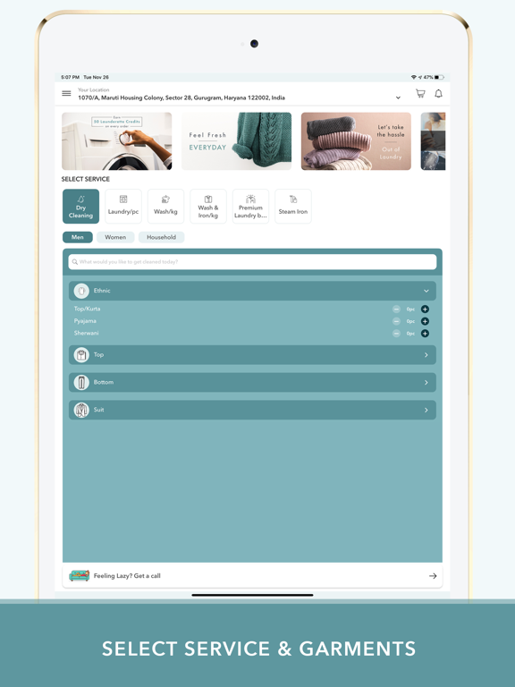 Launderette iPad screenshot 3 - Lifestyle app