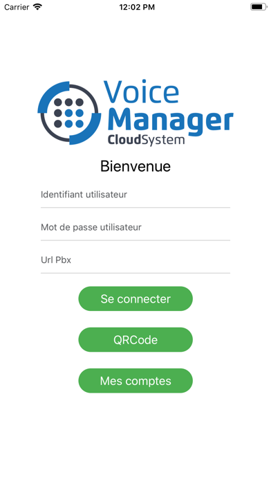 Screenshot #1 pour VoiceManager Mobile
