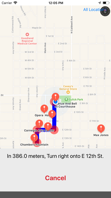 App screenshot