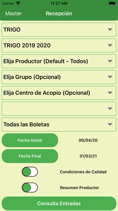 Screenshot #2 pour SRE Productor App