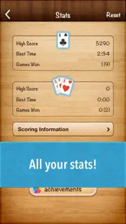 solitaire klondike game cards iphone screenshot 3