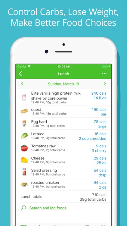 Diabetes Tracker by MyNetDiary screenshot-3
