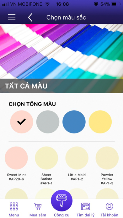 App screenshot