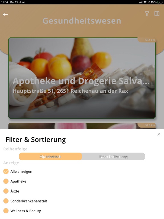Reichenau an der Rax CityApp iPad screenshot 5 - Travel app