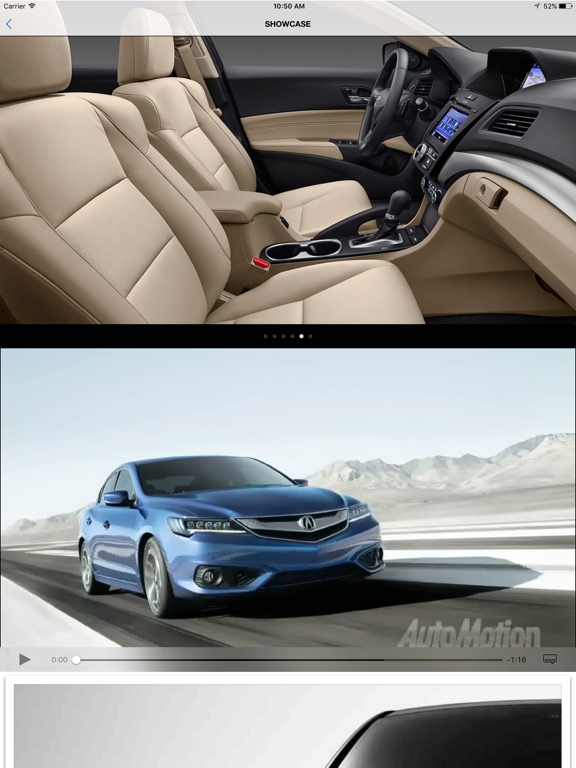 Elite Acura Dealer App iPad screenshot 3 - Shopping app