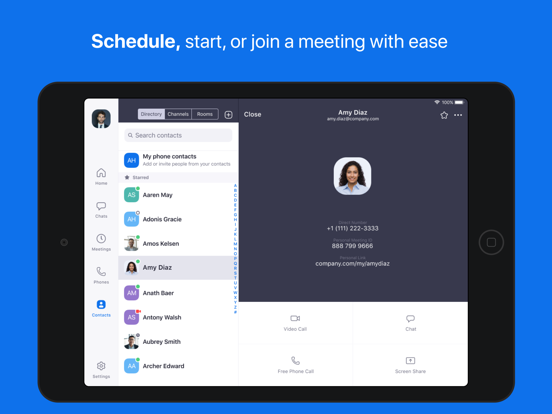 ZOOM Cloud Meetings screenshot