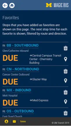 U-M Magic Bus iPhone image 4