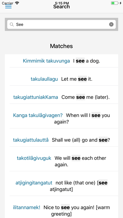 Screenshot 1 of Inuttut Kautamât uKauset App