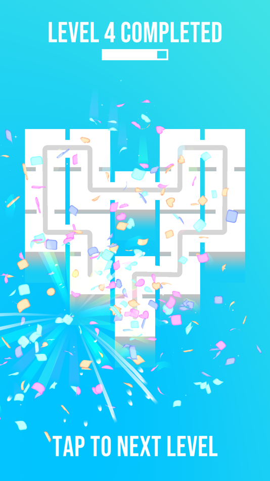 #4. Streak - One-Line Puzzle Game (iOS) Podle: Robert Grzybek