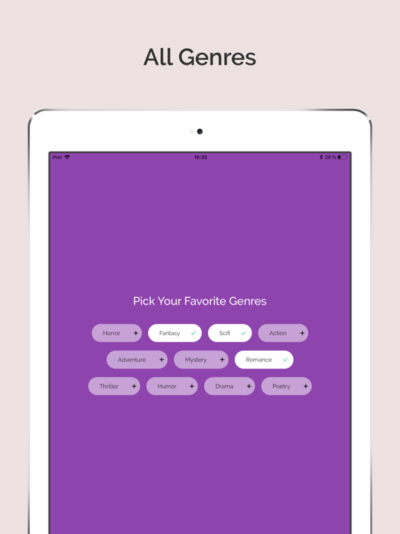 Inkitt: Books, Novels, Stories iPad screenshot 4 - Book app