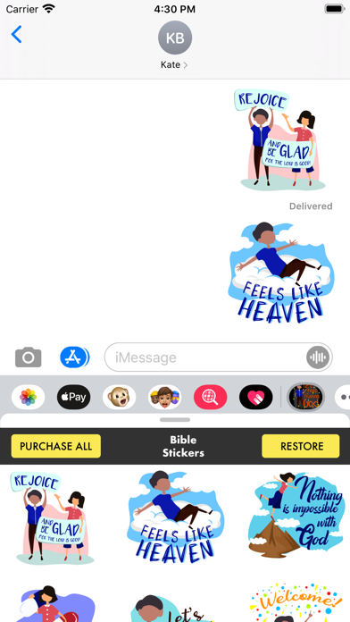 Bible Stickers - Christianのおすすめ画像3