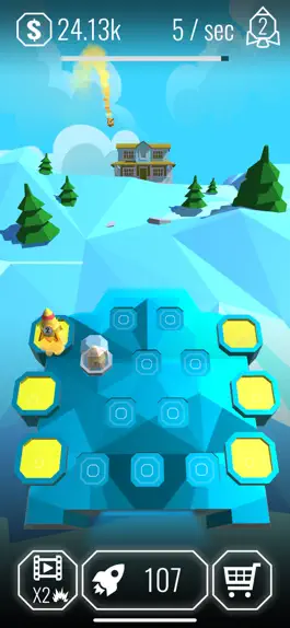 Game screenshot Rocket Merger apk