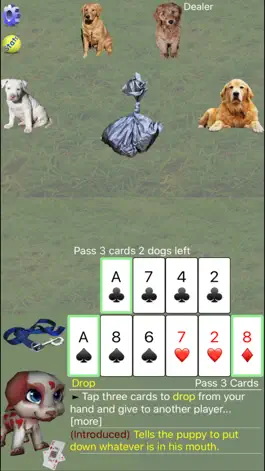 Game screenshot K9 Hearts: Trick Card Game apk