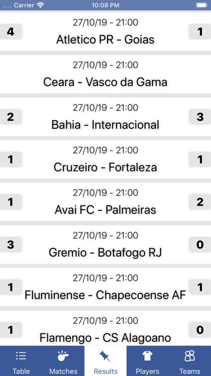 InfoLeague - Brasileirao screenshot-3