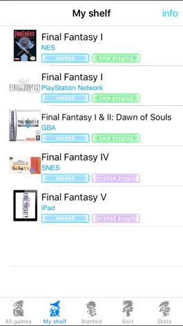 Game screenshot FFcollection for Final Fantasy hack